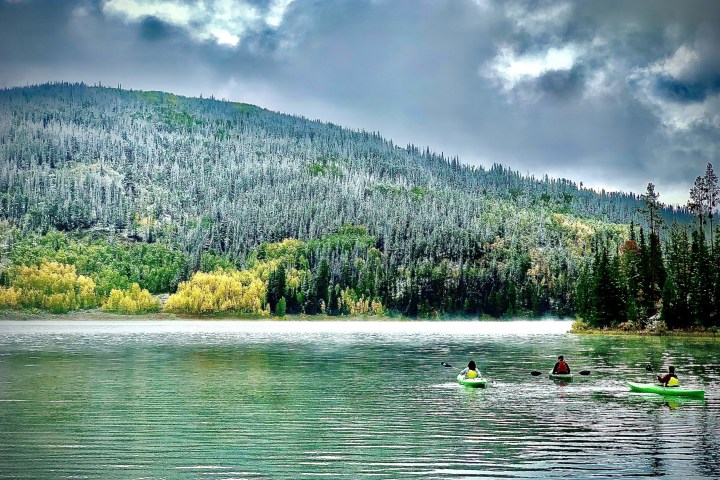 a large body of water